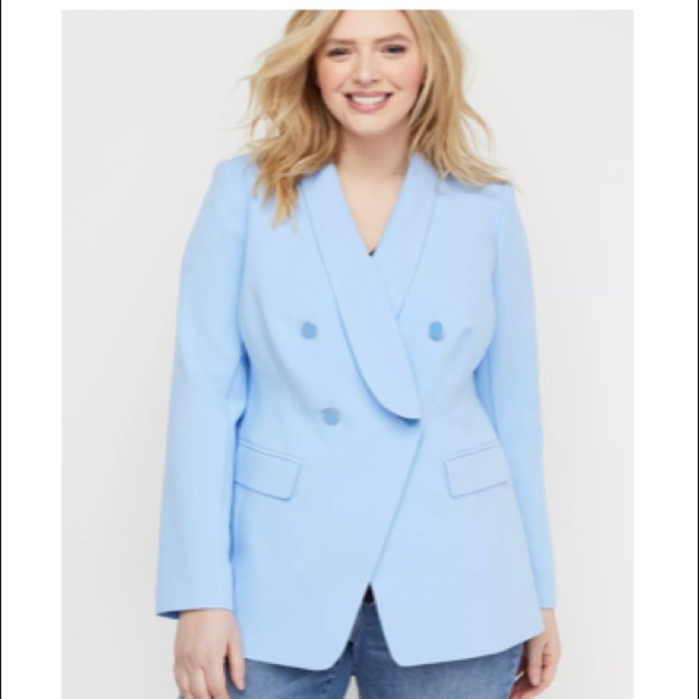 Lane Bryant Double Breasted Blazer